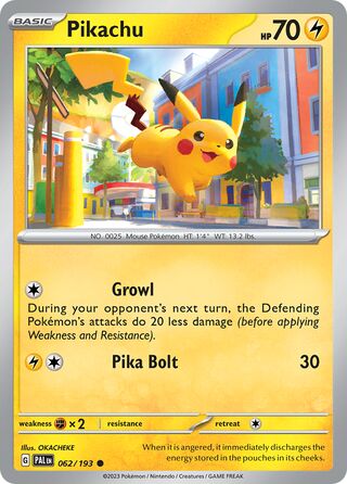 Pikachu 062/193 - Paldea Evolved