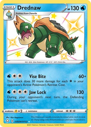 Drednaw SV029/SV122 - Shining Fates