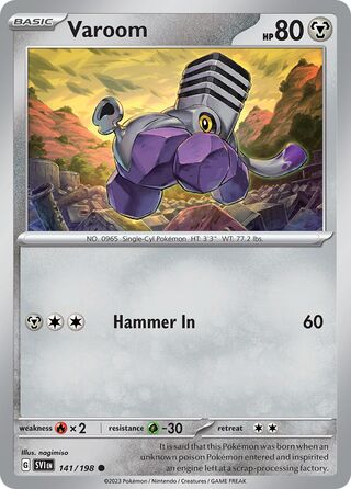 Varoom 141/198 - Scarlet & Violet Base
