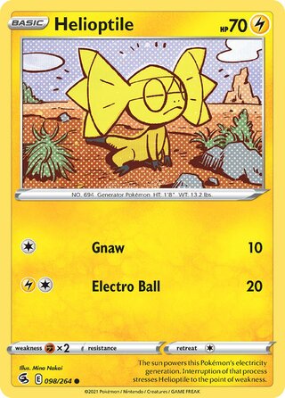 Helioptile 098/264 - Fusion Strike