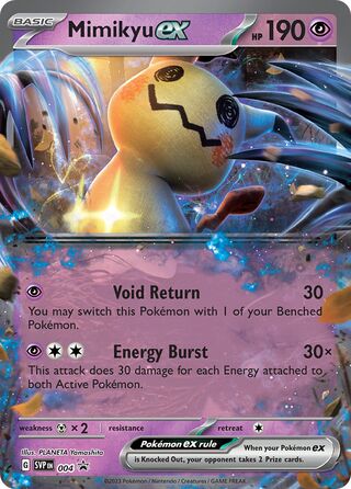 Mimikyu ex 004 - Scarlet & Violet Promos