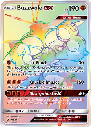 Buzzwole-GX 115/111 - Crimson Invasion