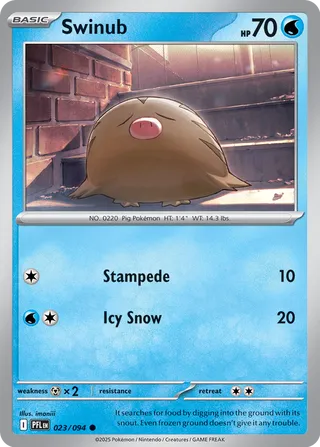 Swinub 023/094 - Phantasmal Flames