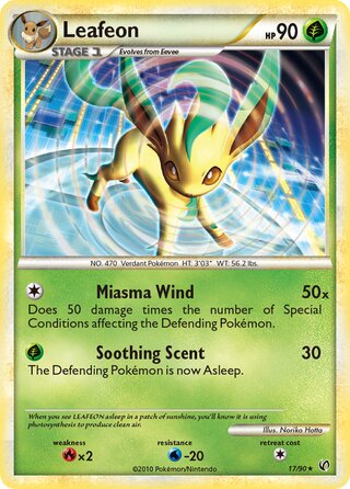 Leafeon 17/90 - Undaunted