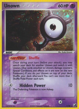 Unown Y/28 - Unseen Forces