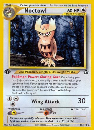 Noctowl 42/111 - Neo Genesis