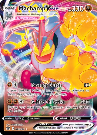Machamp VMAX 073/189 - Astral Radiance