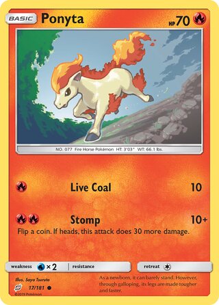 Ponyta 17/181 - Team Up