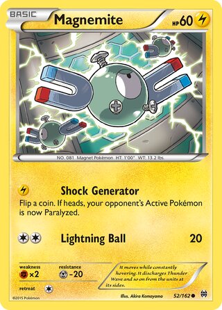 Magnemite 52/162 - BREAKthrough