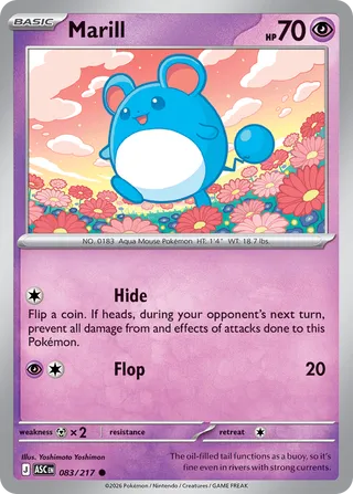 Marill 083/217 - Ascended Heroes