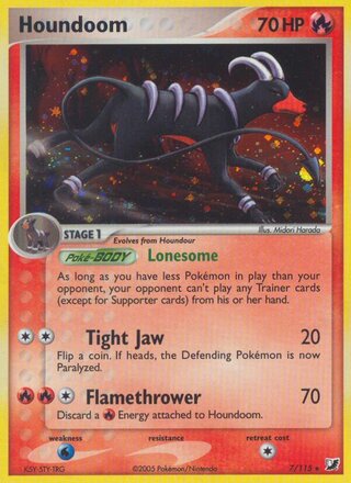 Houndoom 7/115 - Unseen Forces