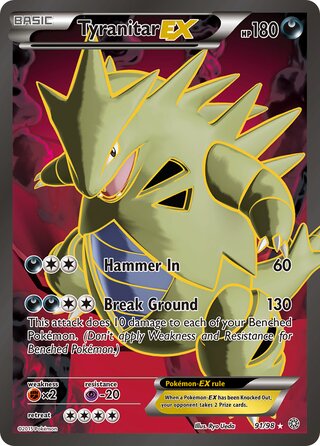 Tyranitar-EX 91/98 - Ancient Origins