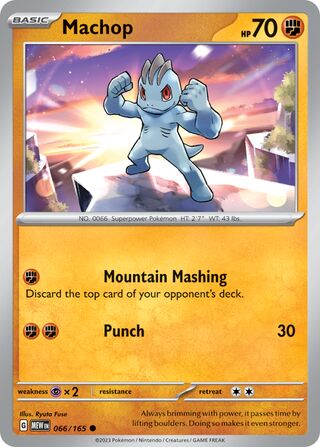 Machop 066/165 - Scarlet & Violet 151