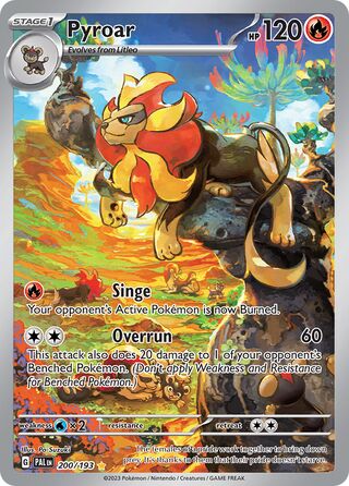 Pyroar 200/193 - Paldea Evolved