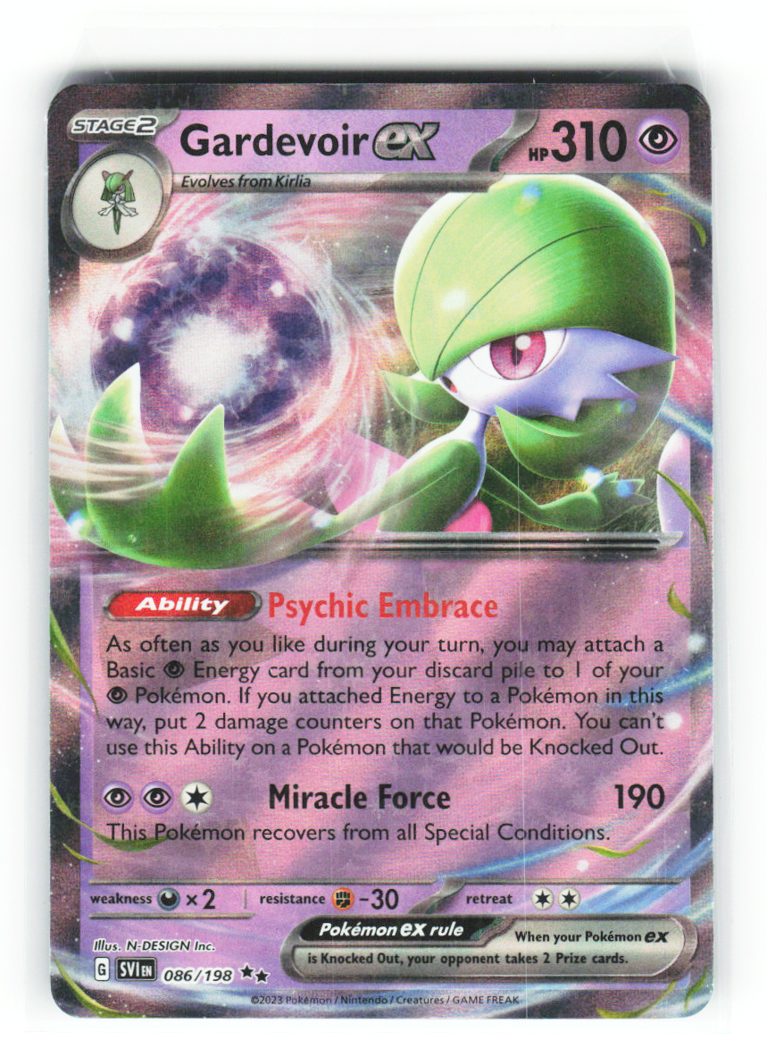 Gardevoir ex 086/198 - Scarlet & Violet Base