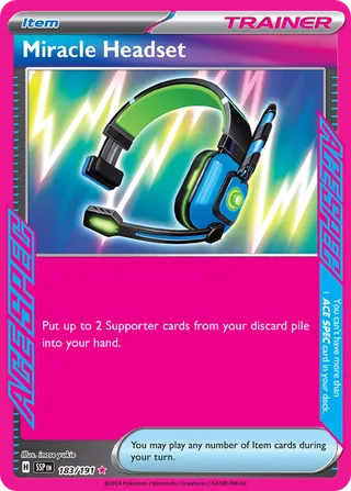 Miracle Headset 183/191 - Surging Sparks