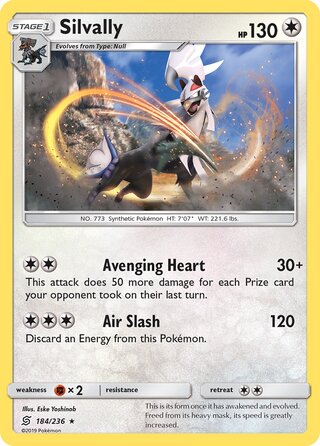 Silvally 184/236 - Unified Minds