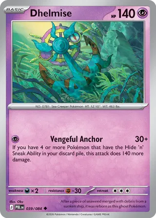 Dhelmise 039/084 - Pitch Black