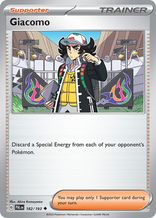 Giacomo 182/193 - Paldea Evolved