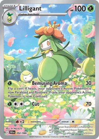Lilligant 092/086 - Black Bolt