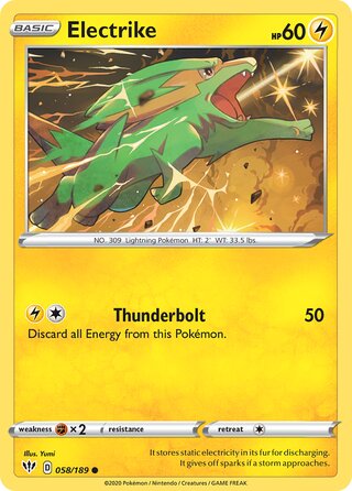 Electrike 058/189 - Darkness Ablaze