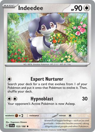 Indeedee 153/198 - Scarlet & Violet Base