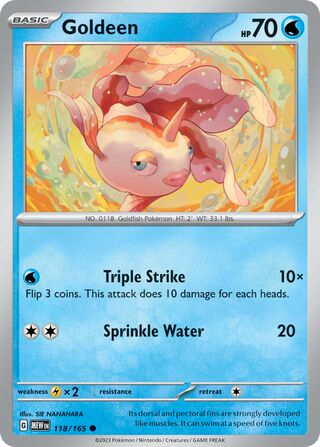 Goldeen 118/165 - Scarlet & Violet 151