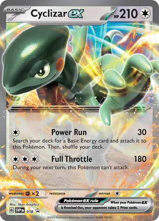 Cyclizar ex 018 - Scarlet & Violet Promos