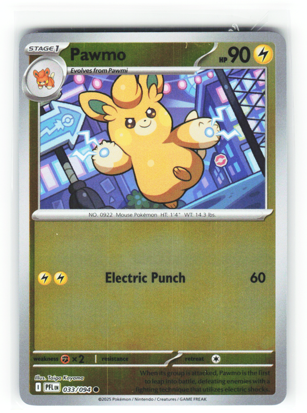 Pawmo 033/094 - Phantasmal Flames - NM (ID: 53125427367891) - front