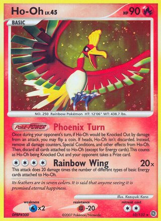 Ho-Oh 10/132 - Secret Wonders