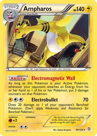 Ampharos 40/124 - Dragons Exalted