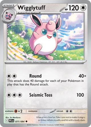 Wigglytuff 077/094 - Phantasmal Flames