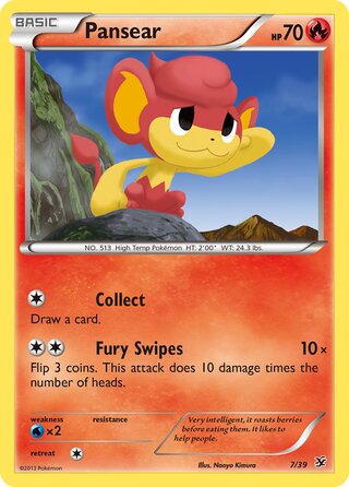 Pansear 7/39 - XY Starter Set
