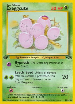 Exeggcute 52/64 - Jungle