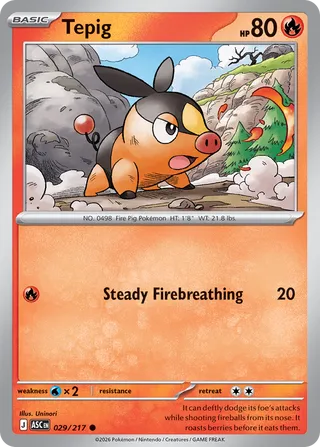 Tepig 029/217 - Ascended Heroes