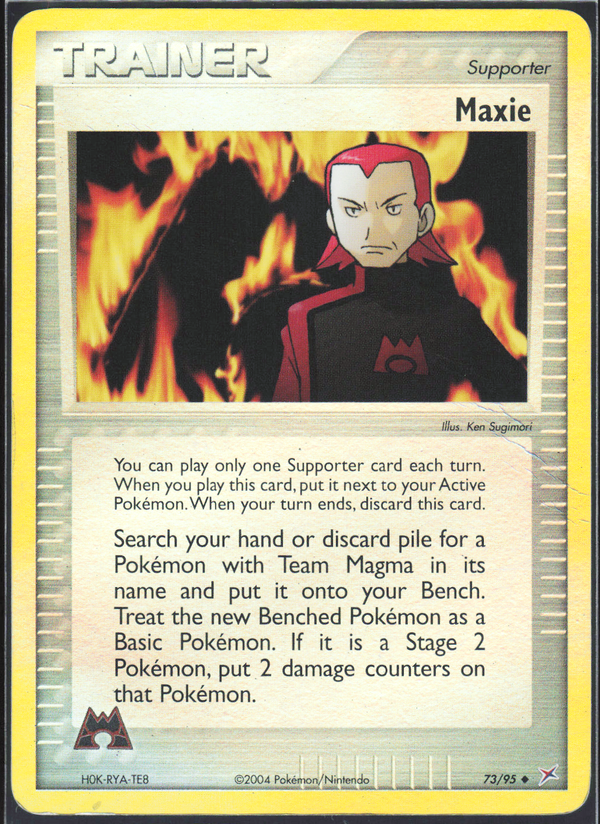 Maxie 73/95 - EX Team Magma vs Team Aqua