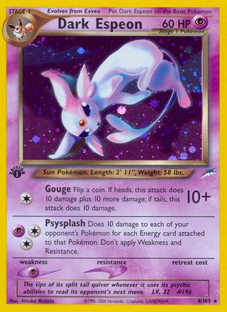 Dark Espeon 4/105 - Neo Destiny