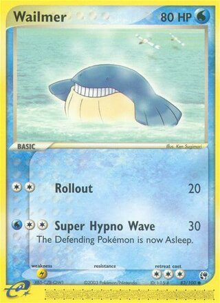 Wailmer 83/100 - Sandstorm - MP - front