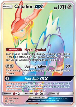 Cobalion-GX 189/181 - Team Up