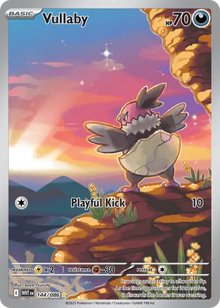 Vullaby 144/086 - White Flare