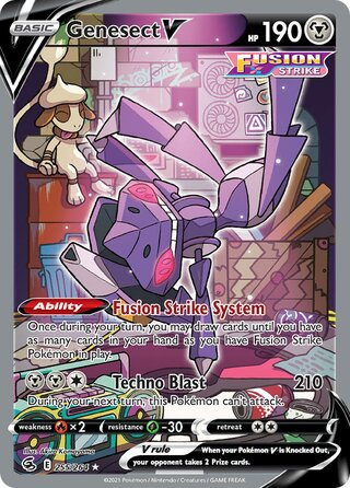 Genesect V 255/264 - Fusion Strike