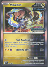 Miraidon (Prerelease) [Staff] 092 - SV: Scarlet & Violet Promo Cards