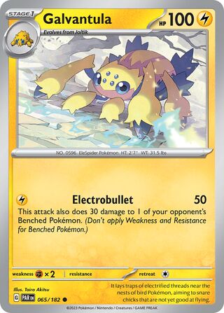 Galvantula 065/182 - Paradox Rift