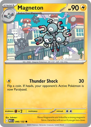 Magneton 046/132 - Mega Evolution Base