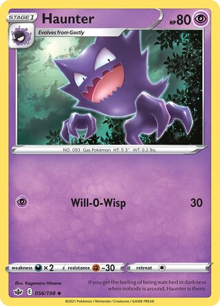 Haunter 056/198 - Chilling Reign