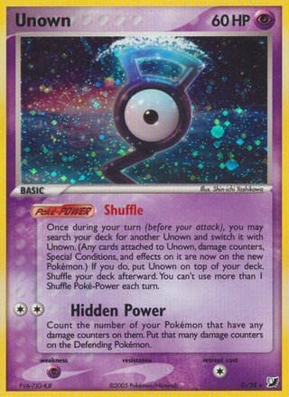 Unown G/28 - Unseen Forces