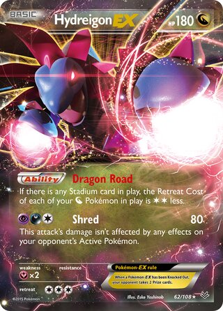 Hydreigon-EX 62/108 - Roaring Skies