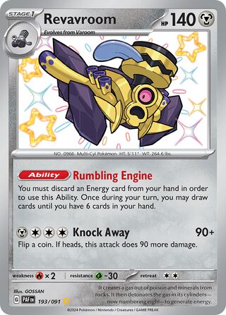 Revavroom 193/091 - Paldean Fates