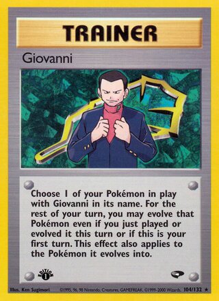 Giovanni 104/132 - Gym Heroes
