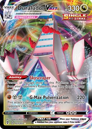 Duraludon VMAX 123/203 - Evolving Skies